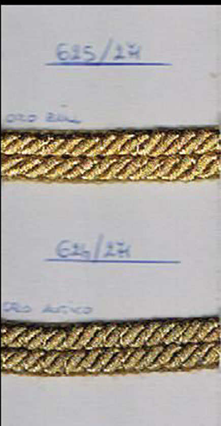 zn 624-625/271 oro antico e brill. rotolo metri 5